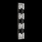 Schonbek Beyond Schonbek Beyond Pop Star Black LED Outdoor Wall Light BWSW50526-BK
