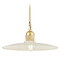 Mitzi by Hudson Valley Mitzi Leanna Aged Brass Pendant Light Cream Shade H793701-AGB/SCR