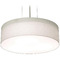 AFX Lighting Afx Lighting Anton Black LED Pendant Light with Drum Shade ANP1524LAJUDBK-LW