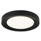 Matteo Lighting Matteo Lighting Essene Black LED Flushmount Light M10002BK