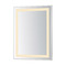 ET2 Lighting Framed Rectangle 24-Inch Illuminated Mirror E42091-SN