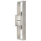 Progress Lighting Progress Lighting Dalton 1-Light Brushed Nickel Outdoor Wall Lantern P710126-009