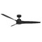 Casablanca Fan Co Casablanca Fan Co Mosley Matte Black Ceiling Fan Without Light 52997