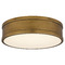 Quoizel Lighting Quoizel Lighting Ahoy Weathered Brass LED Flushmount Light QFL5224WS