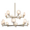 Matteo Lighting Matteo Lighting Cloudburst Champagne Gold LED Chandelier C33814CG