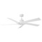 Visual Comfort Fan Collection Visual Comfort Fan Collection Sean Lavin Aspen Coastal 56 Matte White Ceiling Fan Without Light 5ASPCR56RZW