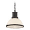 Hudson Valley Lighting Hudson Valley Lighting Pinesbridge Distressed Bronze LED Pendant Light with Bowl / Dome Shade 9309-DB