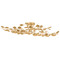 Corbett Lighting Corbett Lighting Menorca Vintage Gold Leaf LED Semi-Flushmount Light 499-30-VGL