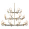Matteo Lighting Matteo Lighting Cloudburst Champagne Gold LED Chandelier C33824CG