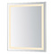 ET2 Lighting Framed Rectangle 30-Inch Illuminated Mirror E42093-SN