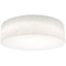 AFX Lighting Afx Lighting Anton Linen White LED Flushmount Light ANF2432L5AJUD-LW-MS