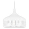 Quoizel Lighting Quoizel Lighting Keagan Matte White Pendant Light with Bowl / Dome Shade QP6208W