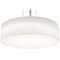 AFX Lighting Afx Lighting Anton Black LED Pendant Light with Drum Shade ANP2432L5AJUDBK-LW