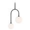 Savoy House Savoy House Lighting Matte Black Pendant Light with Globe Shade 7-5981-2-89