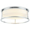 Matteo Lighting Matteo Lighting Framerton Chrome LED Flushmount Light M15003CH