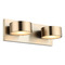 Matteo Lighting Matteo Lighting Weatherton Champagne Gold LED Bathroom Light W34602CG