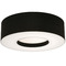 AFX Lighting Afx Lighting Montclair Black Flushmount Light MCF1524MB-BK