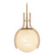 Quoizel Lighting Quoizel Lighting Orbit Bronze Gold Pendant Light with Globe Shade QP6741BGD