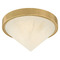 Corbett Lighting Corbett Lighting Colmar Vintage Brass LED Flushmount Light 506-06-VB