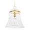 Mitzi by Hudson Valley Mitzi Kinsley Large Aged Brass Pendant Light H824701L-AGB