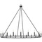 Progress Lighting Progress Lighting Gilliam Matte Black Chandelier P400399-31M