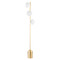 Mitzi by Hudson Valley Mitzi Kinsley Aged Brass 3-Light Chandelier HL724403-AGB