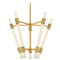 Corbett Lighting Corbett Lighting Krakow Vintage Brass LED Chandelier 509-32-VB