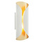 Matteo Lighting Matteo Lighting Ripcurl White & Gold Sconce S01612WH