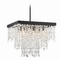 Crystorama Lighting Crystorama Lighting Winham Black Forged Crystal Chandelier WIN-618-BF-CL-MWP