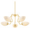 Mitzi by Hudson Valley Mitzi By Hudson Valley Mitzi Reva Aged Brass Chandelier H1064805-AGB