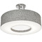 AFX Lighting Afx Lighting Montclair Satin Nickel Semi-Flushmount Light MCF1932MB-GYSF