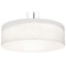 AFX Lighting Afx Lighting Anton Black LED Pendant Light with Drum Shade ANP3044L5AJUDBK-LW