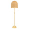 Hudson Valley Lighting Hudson Valley Lighting Darfield Aged Brass LED Floor Lamp with Bowl / Dome Shade L9864-AGB