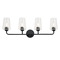 Progress Lighting Progress Lighting Celino Black Bathroom Light P300542-031