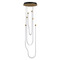 ET2 Lighting Et2 Soleil Natural Aged Brass LED Multi-Light Pendant E24983-NAB