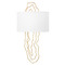 Corbett Lighting Corbett Lighting 5th Avenue Vintage Gold Leaf LED Sconce 404-02-VGL