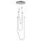 ET2 Lighting Et2 Soleil Polished Chrome LED Multi-Light Pendant E24983-PC