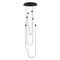 ET2 Lighting Et2 Soleil Black LED Multi-Light Pendant E24983-BK