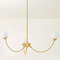 Mitzi by Hudson Valley Mitzi By Hudson Valley Mitzi Natasha Aged Brass LED Chandelier H1051803-AGB