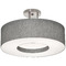 AFX Lighting Afx Lighting Montclair Satin Nickel LED Semi-Flushmount Light MCF1524LAJUD-GYSF