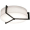 AFX Lighting Afx Lighting Apex Espresso Flushmount Light APF1214MBES-LW