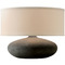 Troy Lighting Troy Lighting Zen Graystone Table Lamp with Drum Shade PTL1007