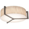 AFX Lighting Afx Lighting Apex Weathered Grey Flushmount Light APF1214MBWG-JT
