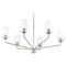 Progress Lighting Progress Lighting Celino Brushed Nickel Chandelier P400444-009