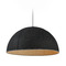 ET2 Lighting Et2 Wimbledon Dark Gray LED Pendant Light with Bowl / Dome Shade E34614-DG