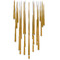 Modern Forms by WAC Lighting Modern Forms Cascade Aged Brass LED Multi-Light Pendant PD-41725S-AB