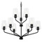 Progress Lighting Progress Lighting Celino Black Chandelier P400445-031