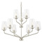 Progress Lighting Progress Lighting Celino Brushed Nickel Chandelier P400445-009