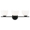 Matteo Lighting Matteo Lighting Uptowne Black Bathroom Light S04203BKOP