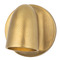 Mitzi by Hudson Valley Mitzi By Hudson Valley Mitzi Canna Aged Brass Sconce H1075101-AGB